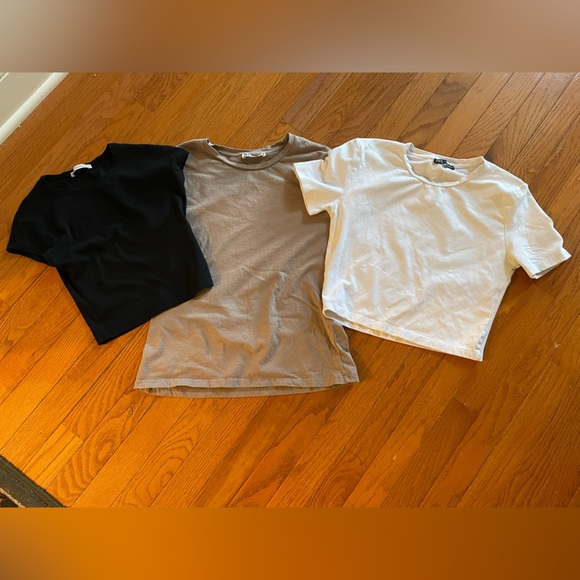 Zara Tops - 3  Zara crew neck t shirt